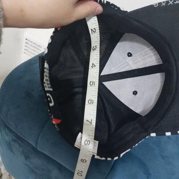 Simple Lightweight HAT CAP Multicolored Wordings Black White Everyday Casual Hat - Picture 9 of 11